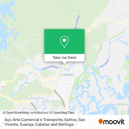 Aço Arte Comercial e Transporte map