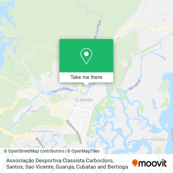 Associação Desportiva Classista Carbocloro map