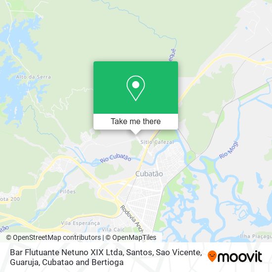 Bar Flutuante Netuno XIX Ltda map