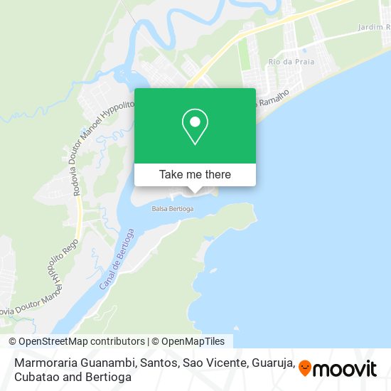 Marmoraria Guanambi map