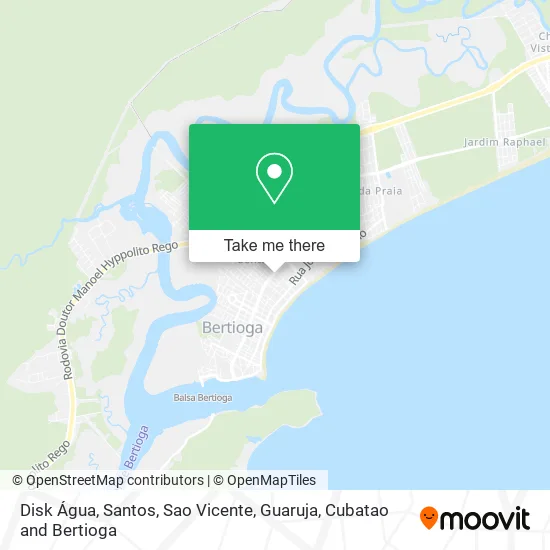 Disk Água map