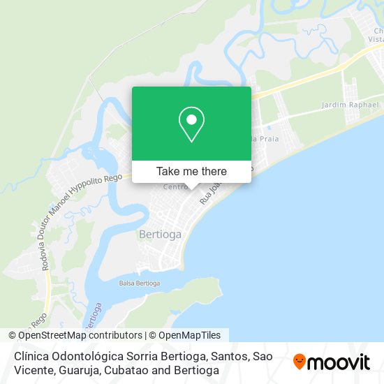 Clínica Odontológica Sorria Bertioga map