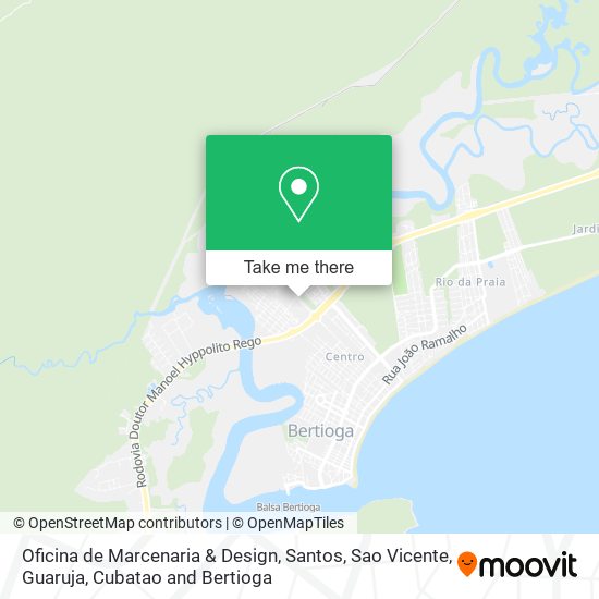 Oficina de Marcenaria & Design map