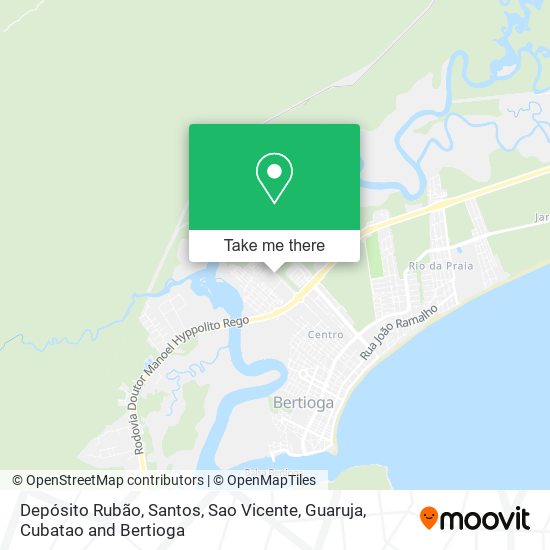 Depósito Rubão map