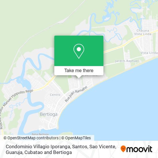 Condomínio Villagio Iporanga map