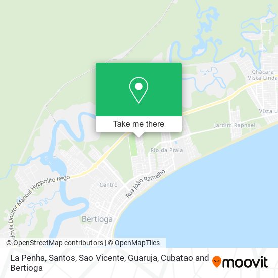 La Penha map