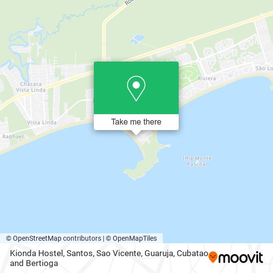 Kionda Hostel map