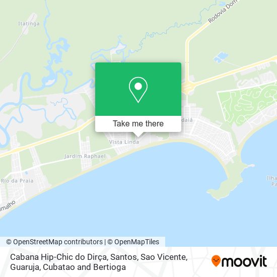 Cabana Hip-Chic do Dirça map