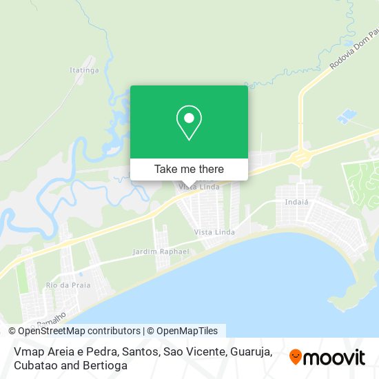 Vmap Areia e Pedra map