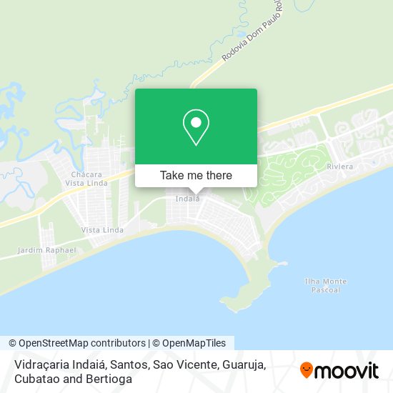 Vidraçaria Indaiá map