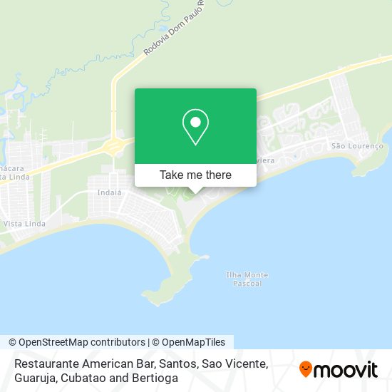 Restaurante American Bar map