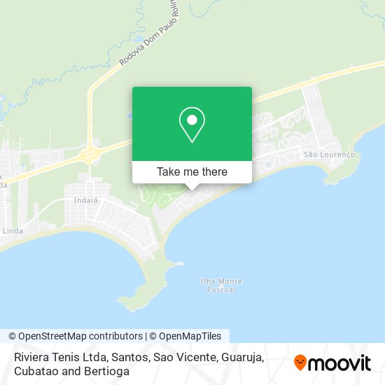 Riviera Tenis Ltda map
