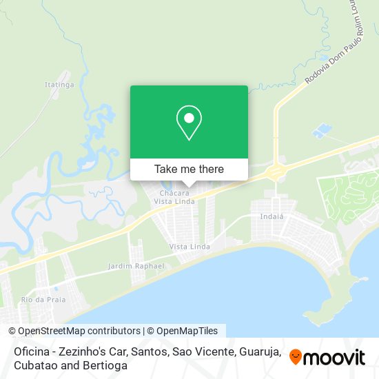 Oficina - Zezinho's Car map