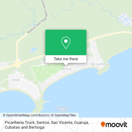Picanheria Truck map