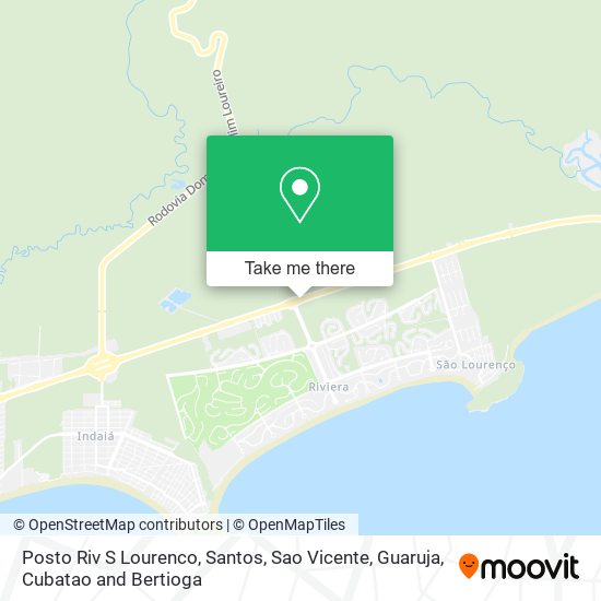 Posto Riv S Lourenco map