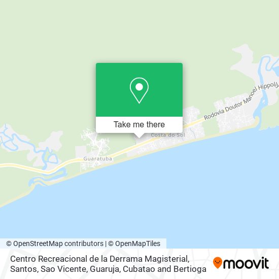 Centro Recreacional de la Derrama Magisterial map