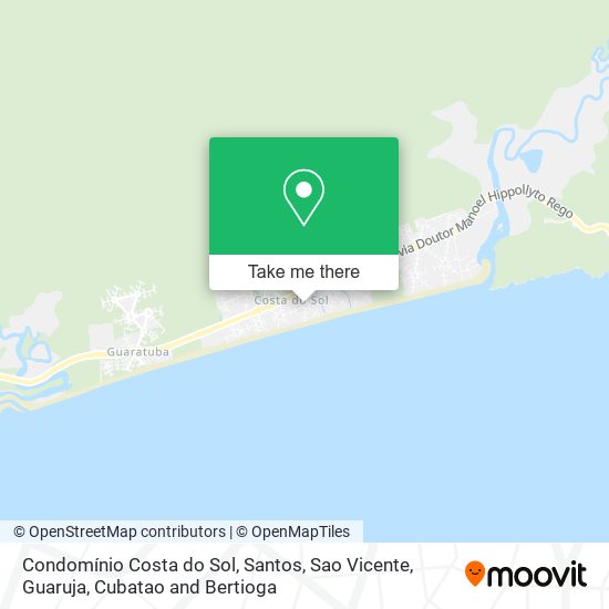 Condomínio Costa do Sol map