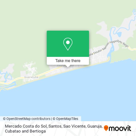 Mercado Costa do Sol map