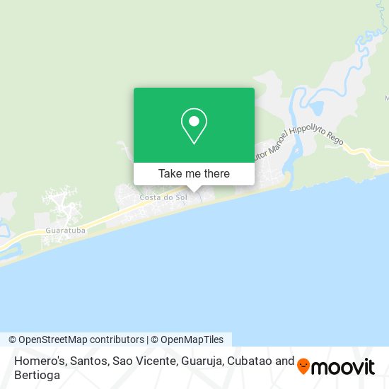 Homero's map