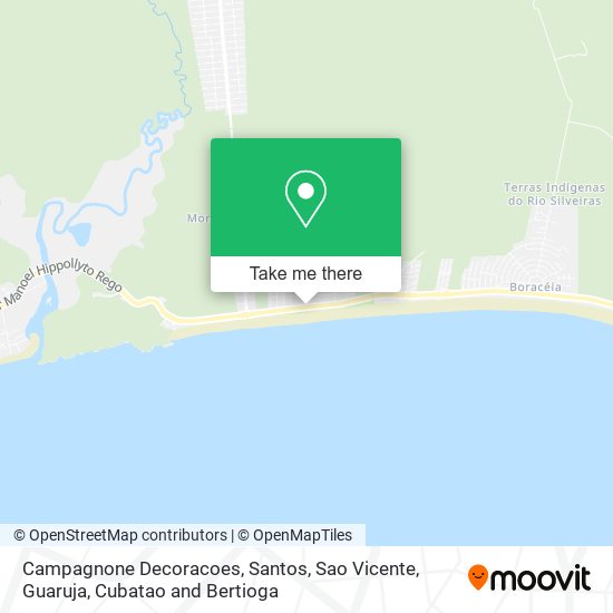 Campagnone Decoracoes map