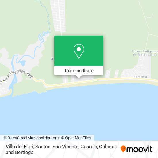Villa dei Fiori map