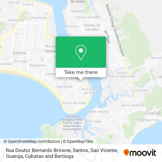 Rua Doutor Bernardo Browne map