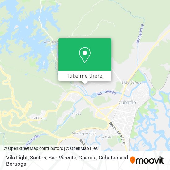 Vila Light map