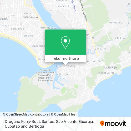 Drogaria Ferry-Boat map