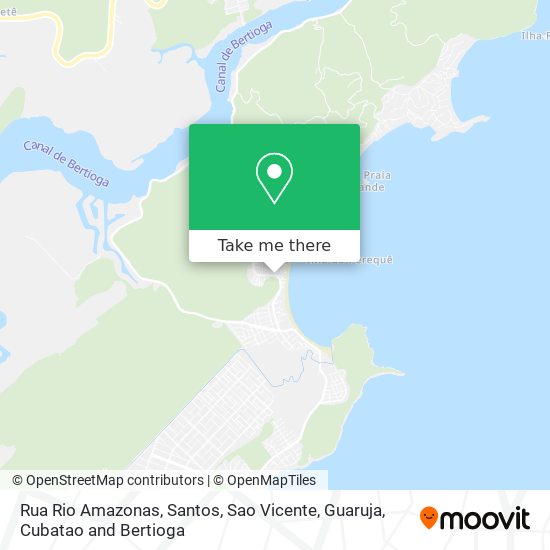 Rua Rio Amazonas map