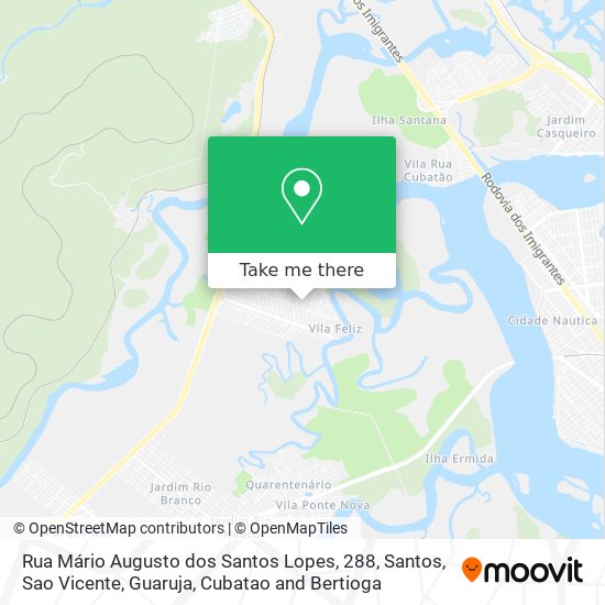 Rua Mário Augusto dos Santos Lopes, 288 map