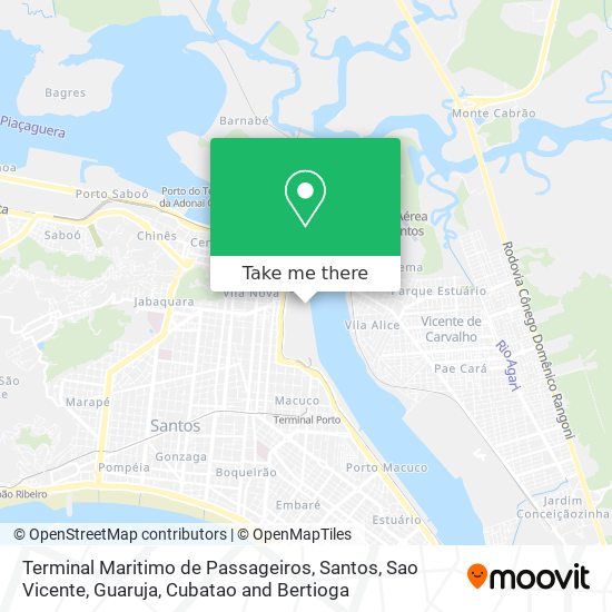 Terminal Maritimo de Passageiros map