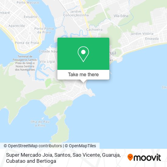 Super Mercado Joia map