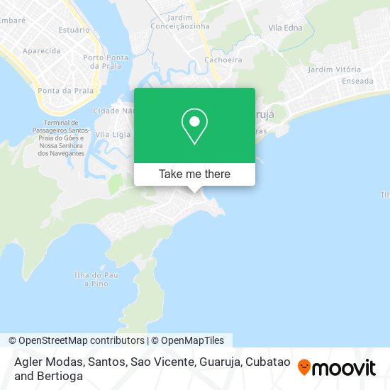 Agler Modas map