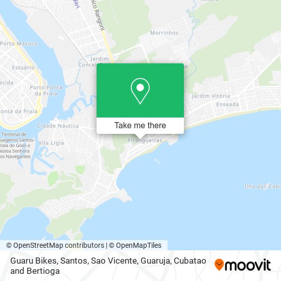 Guaru Bikes map