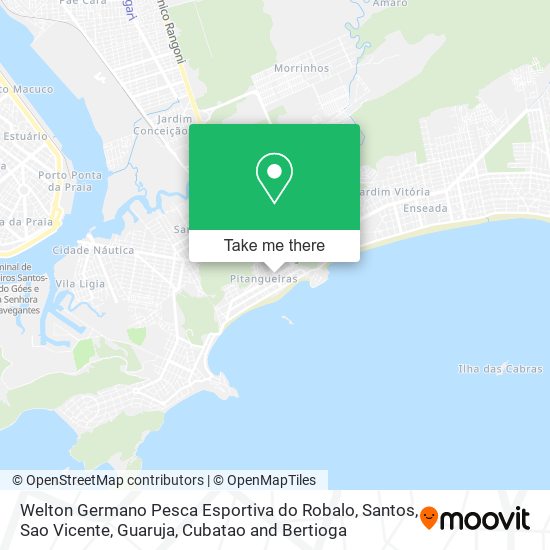 Welton Germano Pesca Esportiva do Robalo map