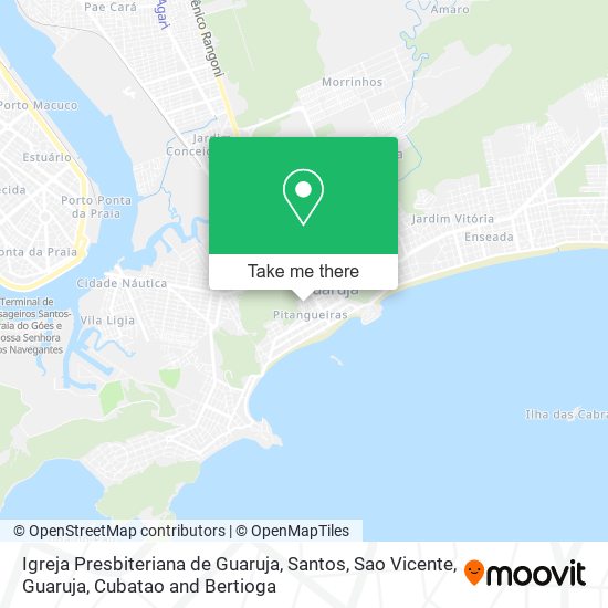 Igreja Presbiteriana de Guaruja map