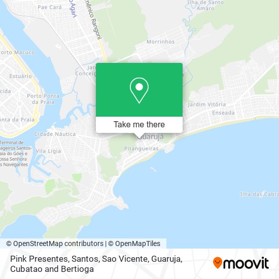 Pink Presentes map