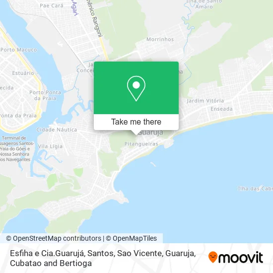 Esfiha e Cia.Guarujá map