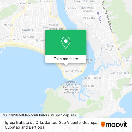 Igreja Batista da Orla map