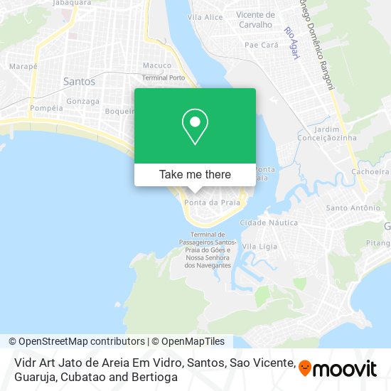 Vidr Art Jato de Areia Em Vidro map