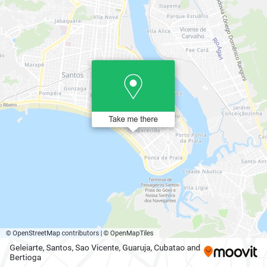 Geleiarte map