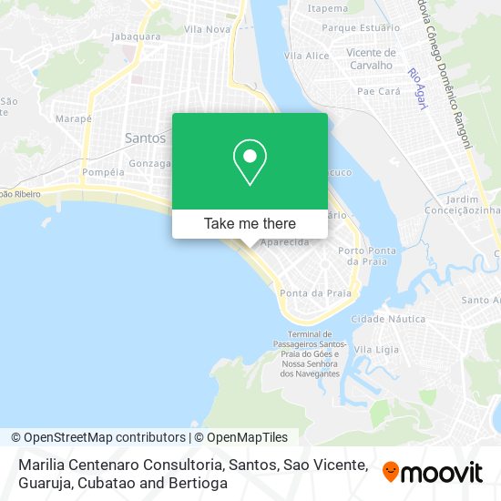 Marilia Centenaro Consultoria map