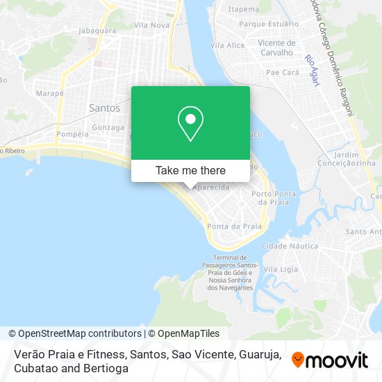 Mapa Verão Praia e Fitness