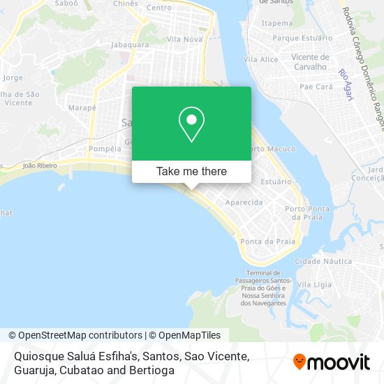 Quiosque Saluá Esfiha's map