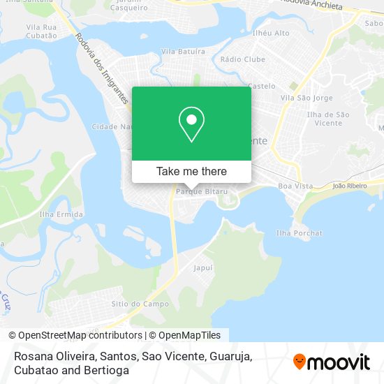 Rosana Oliveira map