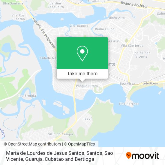 Maria de Lourdes de Jesus Santos map