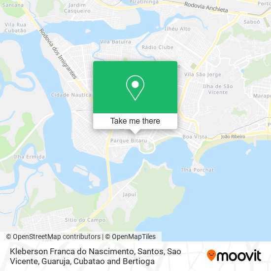 Kleberson Franca do Nascimento map