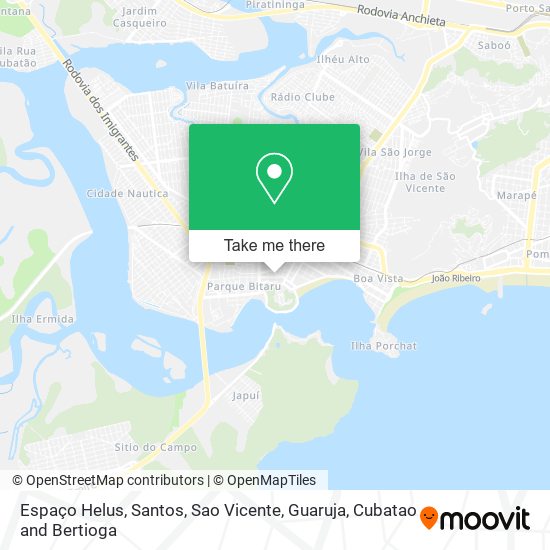Espaço Helus map