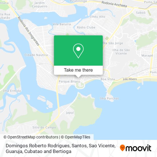 Domingos Roberto Rodrigues map