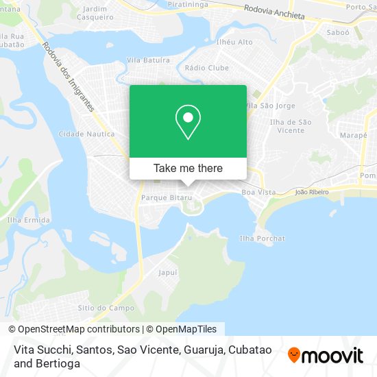 Vita Succhi map